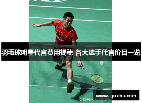 羽毛球明星代言费用揭秘 各大选手代言价目一览